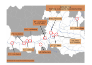 Carte des zones humides en Dordogne